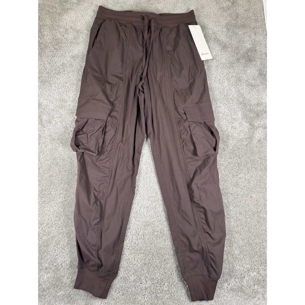 Lululemon Dance Studio Relaxed-Fit Mid-Rise Cargo Jogger Espresso Brown Small